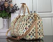 	 Colestore Louis Vuitton Keepall Bandoulière Beige M25233 45 Size 45 x 27 x 20cm - 6
