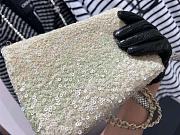 Colestore Chanel 23CF Bling Bling White Size 15*20*7cm - 5