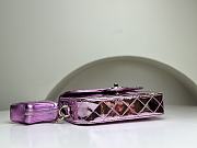 Colestore Chanel Mini Flap Bag & Star Coin Calfskin Purple - 2