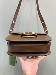 Colestore Gucci Horsebit 1955 Shoulder Bag Womens Brown  - 4