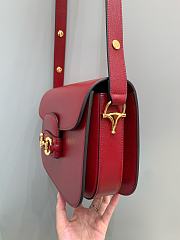 	 Colestore Gucci Horsebit 1955 Shoulder Bag Womens Red  - 2
