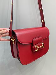 	 Colestore Gucci Horsebit 1955 Shoulder Bag Womens Red  - 4
