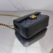 	 Colestore Chanel 24P Pearl Black Size 14.5*19.5*7.5cm - 4