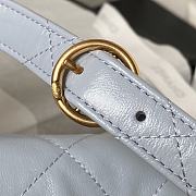 	 Colestore Chanel Hobo Calfskin Grey 21.5×30×5cm - 2