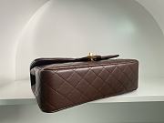	 Colestore Chanel Vintage Brown Bag Size 25cm - 2