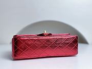 	 Colestore Chanel Vintage Red Bag Size 25cm - 2
