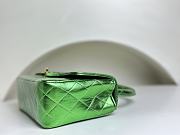 	 Colestore Chanel Vintage Green Bag Size 25cm - 3