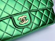 	 Colestore Chanel Vintage Green Bag Size 25cm - 2