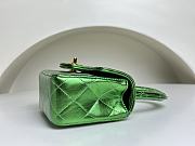 	 Colestore Chanel Vintage Mini Green Bag Size 18cm - 2