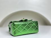 	 Colestore Chanel Vintage Mini Green Bag Size 18cm - 3