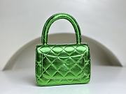 	 Colestore Chanel Vintage Mini Green Bag Size 18cm - 4