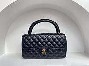 	 Colestore Chanel Vintage Black Bag Size 25cm - 1