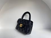 	 Colestore Chanel Vintage Black Mini Bag Size 18cm - 3