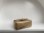 	 Colestore Chanel Vintage Gold Mini Bag Size 18cm - 2