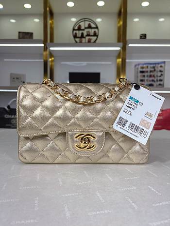 Colestore Chanel CF Classic Gold Hardware Size 13.5×20×6.5cm