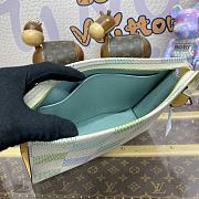 Colestore Louis Vuitton Green Toilet Pouch N40740 26*20*5.5cm - 5