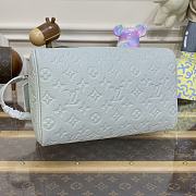 	 Colestore Louis Vuitton Dopp Kit Toilet Pouch White 28*15*16.5cm - 3