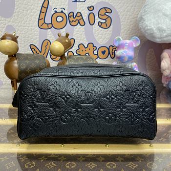 Colestore Louis Vuitton Dopp Kit Toilet Pouch Black 28*15*16.5cm