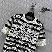 Colestore Dior T-shirt Black & White  - 4