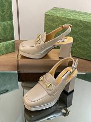 	 Colestore GG Women's Horsebit Heels Beige 35-41 - 4