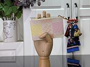 	 Colestore Louis Vuitton Romy Card Holder Pink 12 x 8 x 0.8 cm - 3