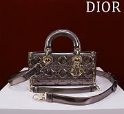 Colestore Dior D-Joy Patent Purple Size 22*12*6.5cm - 1