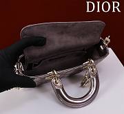 Colestore Dior D-Joy Patent Purple Size 22*12*6.5cm - 4