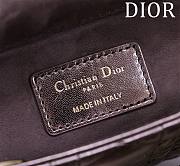 Colestore Dior D-Joy Patent Purple Size 22*12*6.5cm - 3