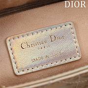 	 Colestore Dior D-Joy Patent Gold Size 22*12*6.5cm - 2