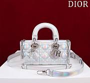 	 Colestore Dior D-Joy Patent Silver Size 22*12*6.5cm - 1