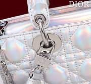 	 Colestore Dior D-Joy Patent Silver Size 22*12*6.5cm - 4