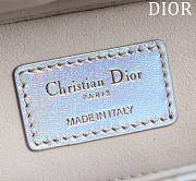 	 Colestore Dior D-Joy Patent Silver Size 22*12*6.5cm - 3