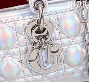 	 Colestore Dior D-Joy Patent Silver Size 22*12*6.5cm - 2