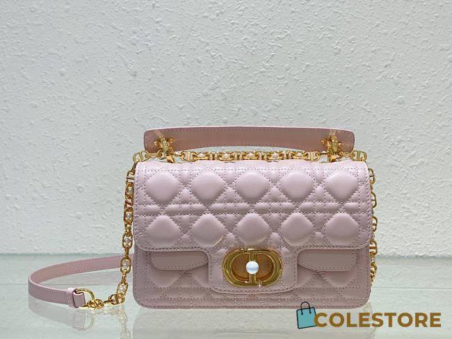 Colestore Dior Jolie Powder Pink Cannage Calfskin 22 x 14 x 8 - 1