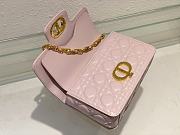 Colestore Dior Jolie Powder Pink Cannage Calfskin 22 x 14 x 8 - 3