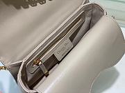 	 Colestore Dior Jolie Powder Beige Cannage Calfskin 22 x 14 x 8cm - 2