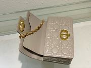 	 Colestore Dior Jolie Powder Beige Cannage Calfskin 22 x 14 x 8cm - 3