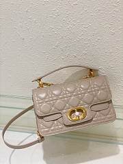 	 Colestore Dior Jolie Powder Beige Cannage Calfskin 22 x 14 x 8cm - 4
