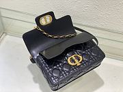 	 Colestore Dior Jolie Powder Black Cannage Calfskin 22 x 14 x 8cm - 5