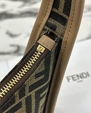 Colestore Fendi Mini Fendessence Brown FF fabric mini-bag - 4