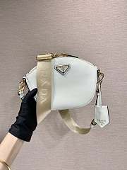 Colestore Prada Leather Mini shoulder bag White 18x15x8cm - 1