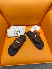 Colestore Hermes Slipper Dark Brown Size 39-44 - 6