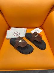 Colestore Hermes Slipper Dark Brown Size 39-44 - 5