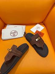 Colestore Hermes Slipper Dark Brown Size 39-44 - 2