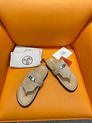 	 Colestore Hermes Slipper Beige Size 39-44 - 3