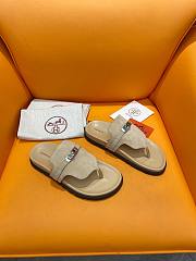 	 Colestore Hermes Slipper Beige Size 39-44 - 5