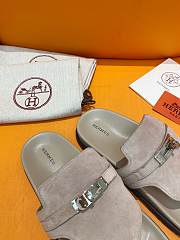 	 Colestore Hermes Slipper Grey Size 39-44 - 5