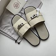 	 Colestore Hermes Slipper White Men Size 38-44 - 1