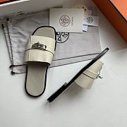 	 Colestore Hermes Slipper White Men Size 38-44 - 2