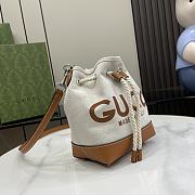 Colestore Small Shoulder Bag With Gucci Print - 3